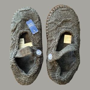Tabi - Dark Grey Cozy Slippers Casual Women Small | New